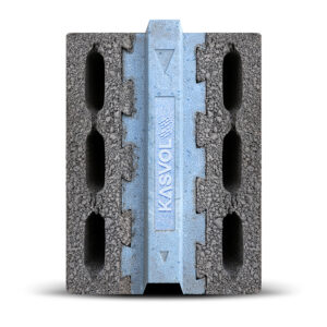 Original Volcanic Block Prime Blue 11.5cm EPS-Insulated Code Compliant